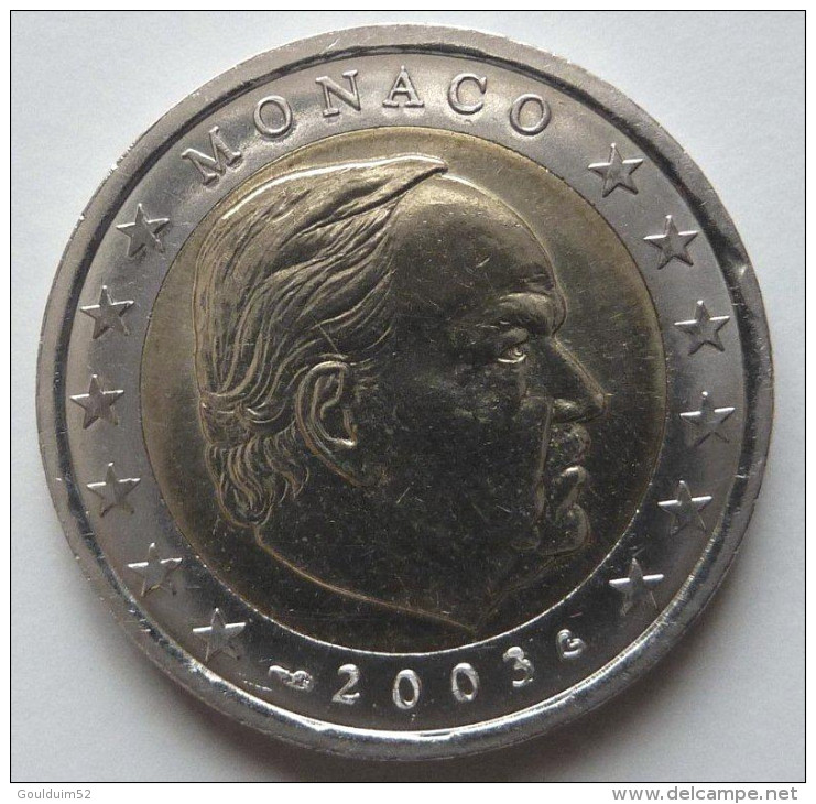 Deux Euros 2003  Rainier III - Zonder Classificatie