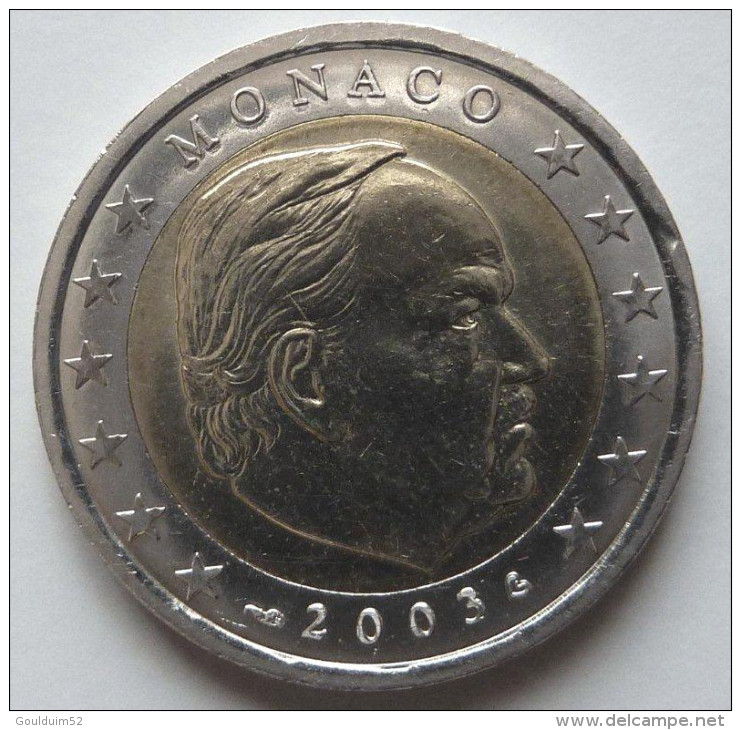 Deux Euros 2003  Rainier III - Non Classés