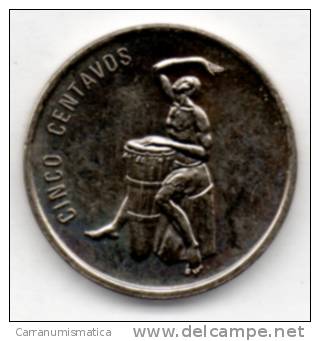 DOMINICAINE 5 CENTAVOS 1989 - Dominicana