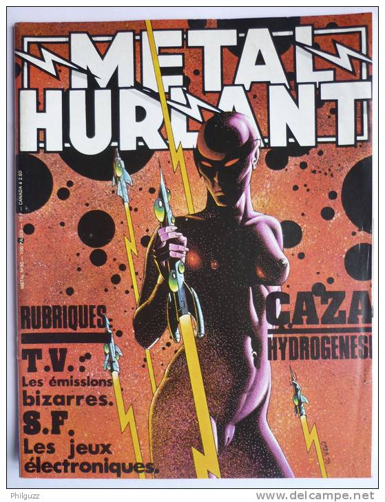 Magazine METAL HURLANT N° 30 (2) 1978 CEPPI - CAZA - MACEDO - GILLON - RIVIERE  - LOB - MOEBIUS  ... - Métal Hurlant