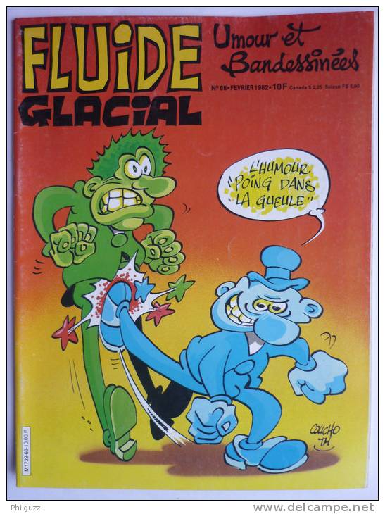 Magazine FLUIDE GLACIAL N° 68 1982 - Fluide Glacial