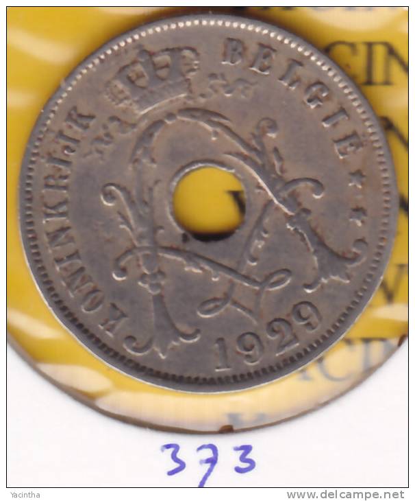 @Y@   Belgie  25 Cent  1929    (373) - 25 Cent