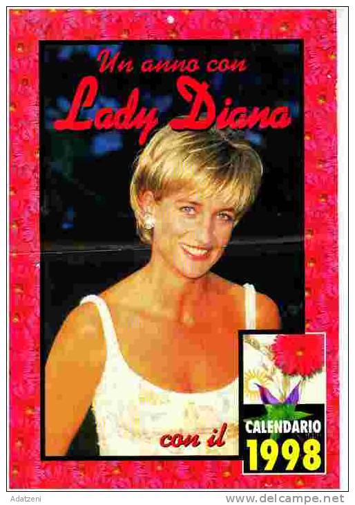 CALENDARIO LADY DIANA 1998 BIOGRAFIA ILLUSTRATA - Big : 1991-00