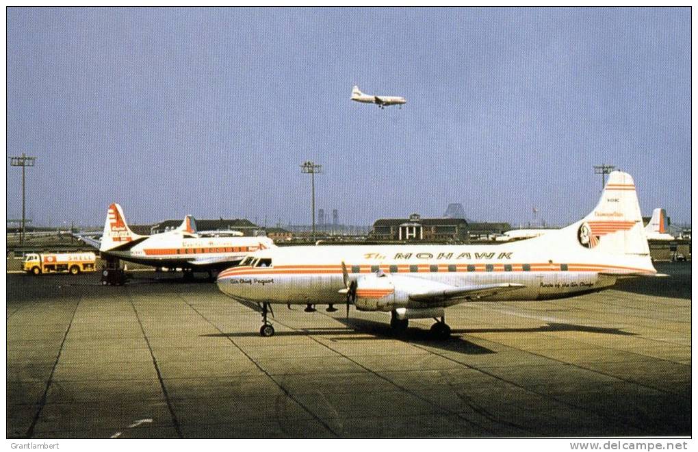 Mohawk Airlines Convair CV - 440  Unused - 1946-....: Modern Era