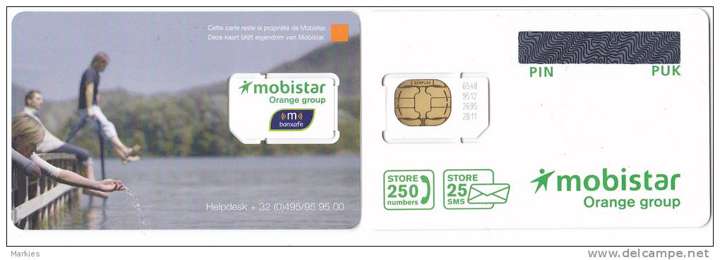 Carte GSM Sim Mobistar (Mint,Neuve) Rare ! - [2] Prepaid- Und Aufladkarten