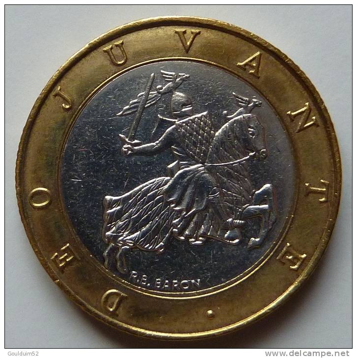 Dix Francs 1992     Sceau Des Grimaldi - 1960-2001 Nouveaux Francs