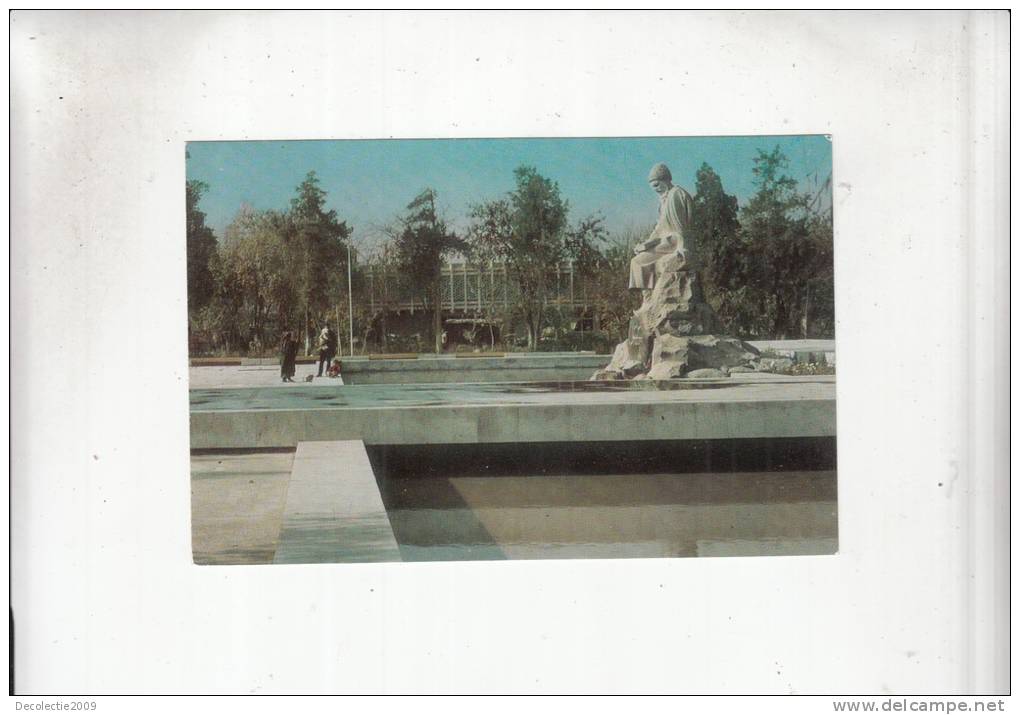 ZS21836 Ashgabat Monument To The Poet Makhtumkuli Not Used Good Shape Back Scan Available At Request - Turkmenistan