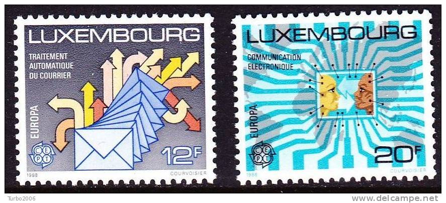 1988 Europe / CEPT Transport- Und Kommunikationsmittel Satz Flazlos  Michel 1199 / 1200 - Unused Stamps