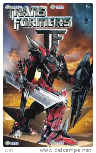 M03879 China Phone Cards Transformers Puzzle 44pcs - Kino