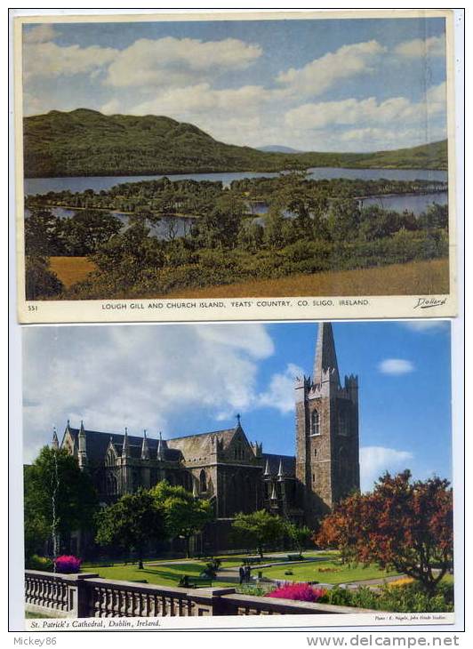 IRLANDE--Lot De 4 Cartes--traces De Plis - Autres & Non Classés