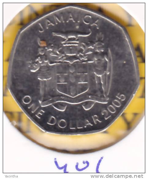 @Y@  Jamaica  1 Dollar   2005     (401) - Jamaique