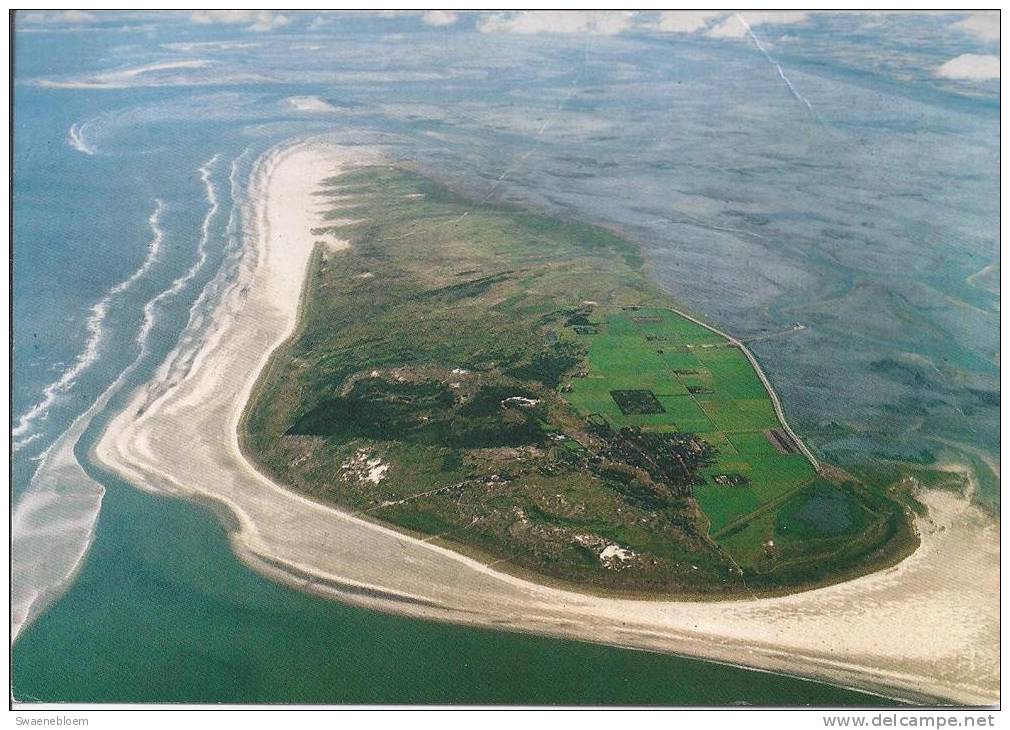 NL.- Schiermonnikoog. Foto Van 10.000 Voet Hoog. - Schiermonnikoog