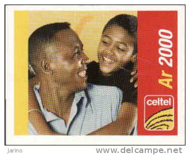 Madagascar, Celtel Recharge Coupon, 1/2 Card - Madagascar