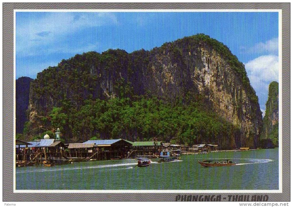 Postal,Tailandia, , Phangnga,  , Post Card - Tailandia
