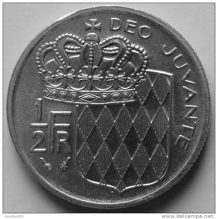 1/2 Franc 1978 Rainier III - 1960-2001 Nouveaux Francs