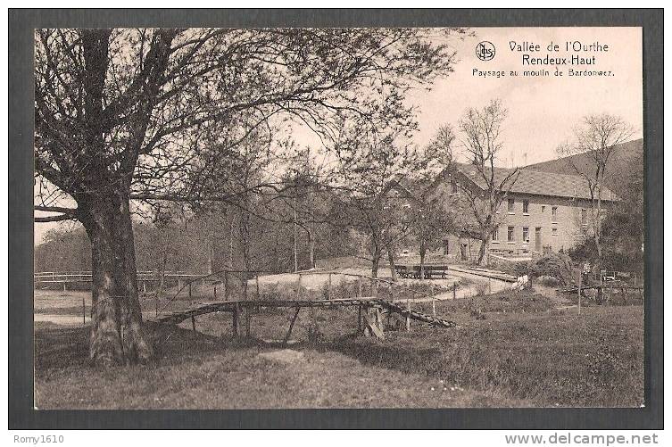 Vallée De L'Ourthe - Rendeux-Haut - Paysage Au Moulin De Bardonwez (Nels) - Rendeux