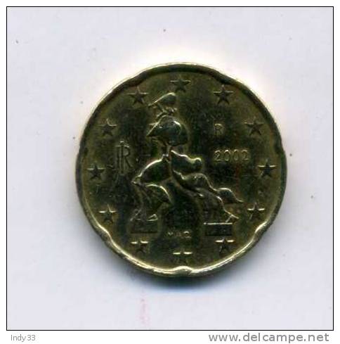 - EURO ITALIE . 20C. 2002 . - Italy