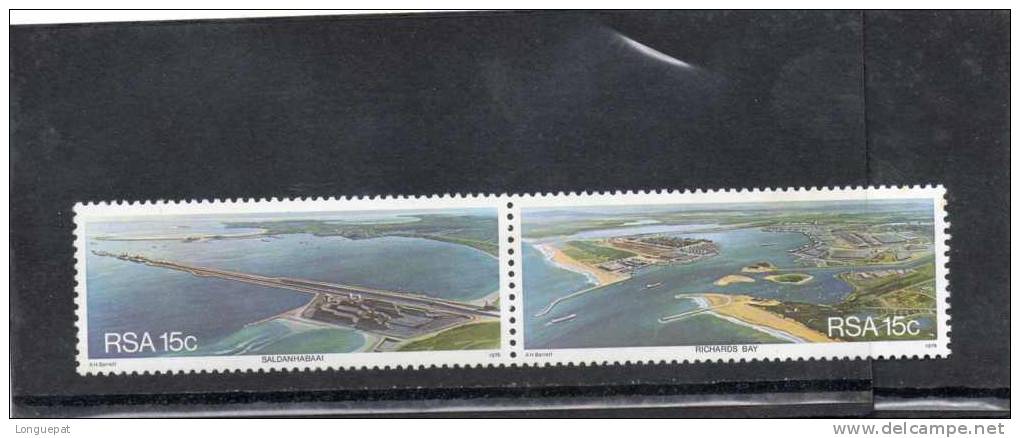 AFRIQUE Du SUD : Ports D´Afrique Du Sud : Port Saldanha, Baie Richards - Tourisme - Industrialisation - Unused Stamps