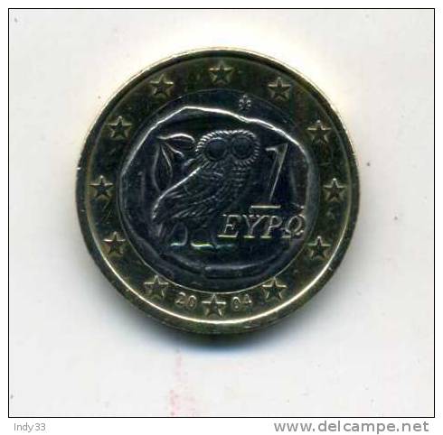 - EURO GRECE . 1E. 2004 . - Griekenland