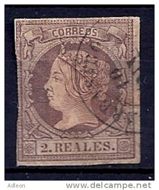 Espagne - 1860 Isabelle II YT 52 Obl. - Gebruikt