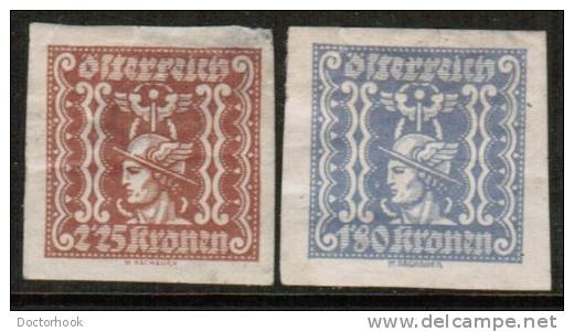 AUSTRIA   Scott #  P 48-55*  VF MINT Hinged - Zeitungsmarken