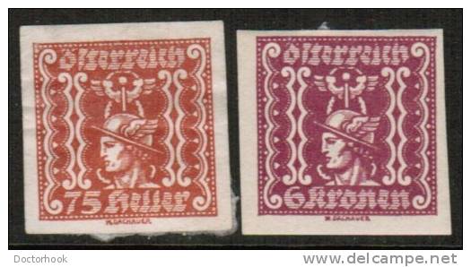 AUSTRIA   Scott #  P 48-55*  VF MINT Hinged - Zeitungsmarken