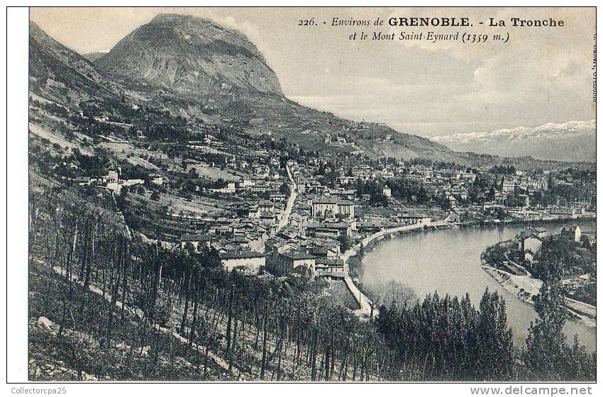 226 - Environs De Grenoble - La Tronche Et Le Mont Saint Eymard (1359 M) - La Tronche