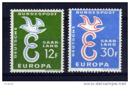 Saar - 1958 - Europa - MH - Neufs