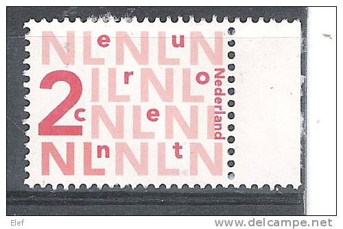 Nederland / Pays Bas, 2 C & 10 C BORD DE FEUILLE 2 Timbres, Neuf *, TB - Carnets Et Roulettes