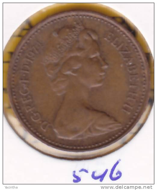 @Y@    Groot Britannie  1 Penny  1974    (546) - 1 Penny & 1 New Penny