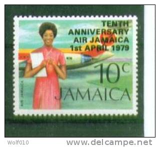 Jamaica. Air Jamaica. MNH Stamp. SCV = 0.50 - Jamaica (1962-...)