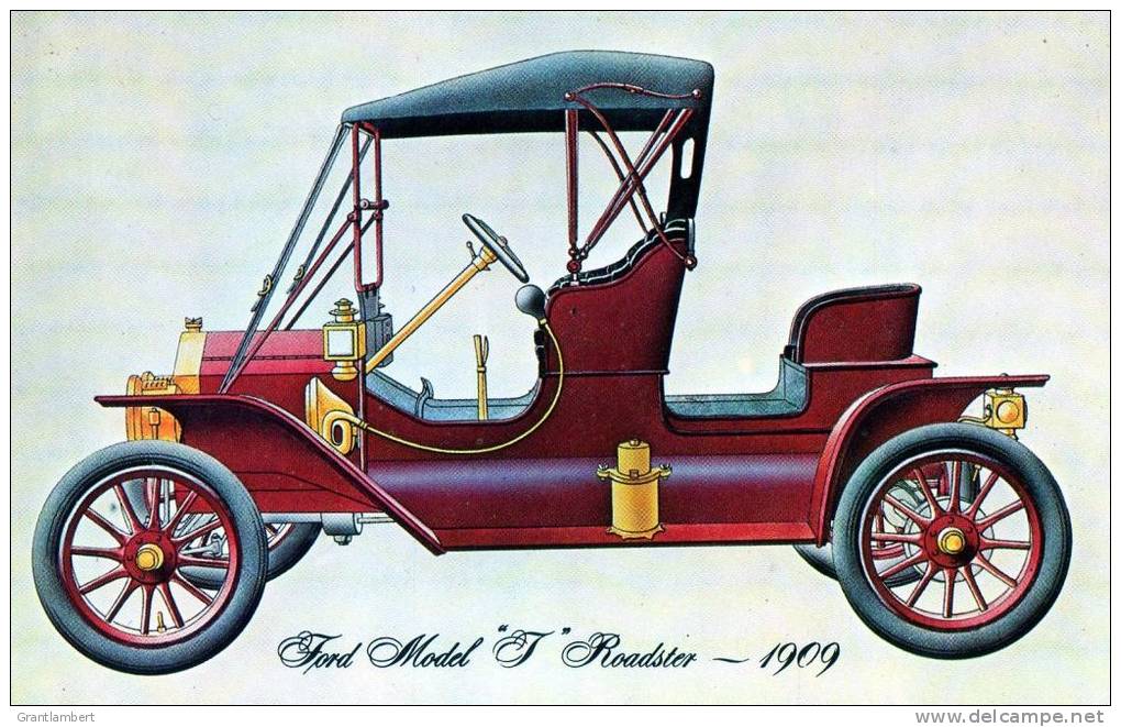 Ford Model T Runabout 1909, Henry Ford Museum, Michigan, Dexter Press Unused - Passenger Cars