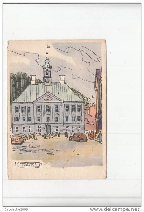 ZS22003 Estonia Tartu Not Used Good Shape Back Scan Available At Request - Estonie