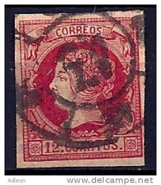 Espagne - 1860 Isabelle II YT 49 Obl. - Gebruikt