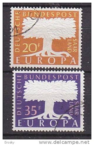 N0343 - SARRE SAAR Yv N°384/85 - Used Stamps