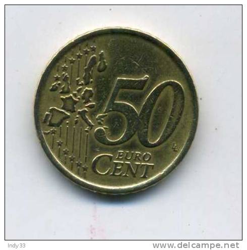 -EURO ITALIE . 50C. 2002 - Italie