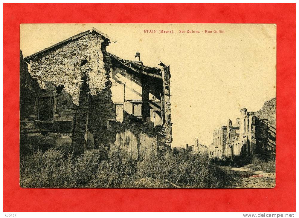 * ETAIN-Ses Ruines-Rue Goffin - Etain