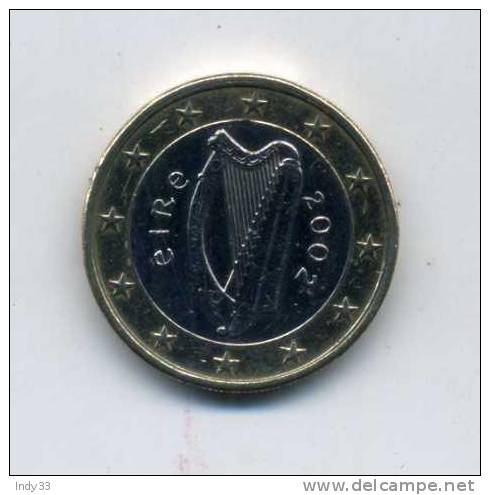 -EURO IRLANDE . 1E.. 2002 - Ierland