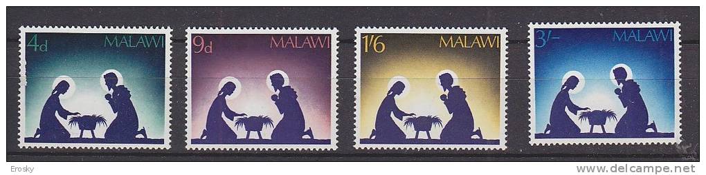 B0535 - MALAWI Yv N°76/79 ** NOEL CHRISTMAS - Malawi (1964-...)