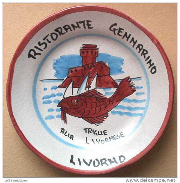 Ristorante Gennarino (3), Livorno, Toscana - 1992 - Buon Ricordo - Vietri (ITA)