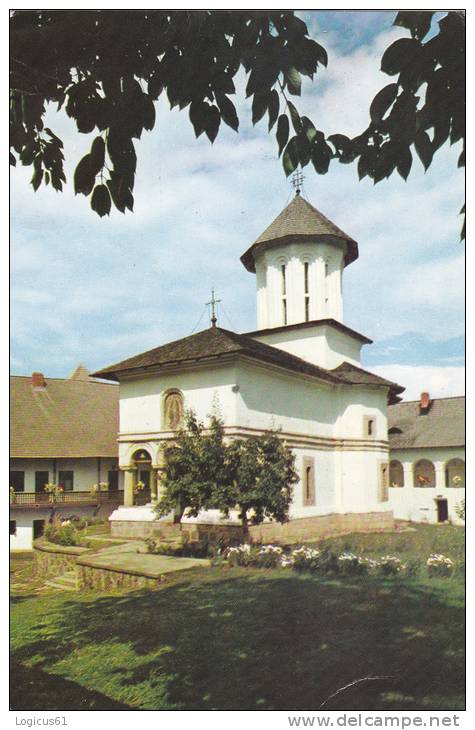 GOVORA MONASTERY, Le Monastic, Kloster (sec. XV),CP, Used, Perfect Shape, ROMANIA. - Monuments