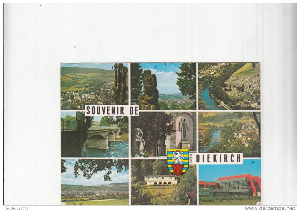 ZS20680 Luxembourg Diekirch Multiviews Used Perfect Shape Back Scan Available At Request - Diekirch