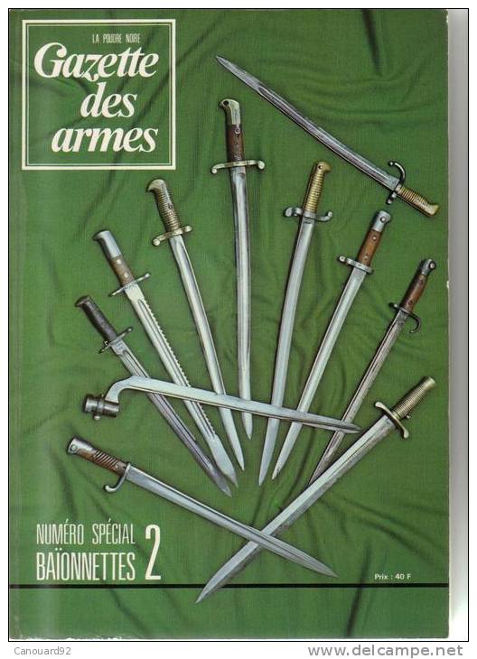 Livre : Numéro Spécial Gazette Des Armes N°2 (baionnettes) - Knives/Swords