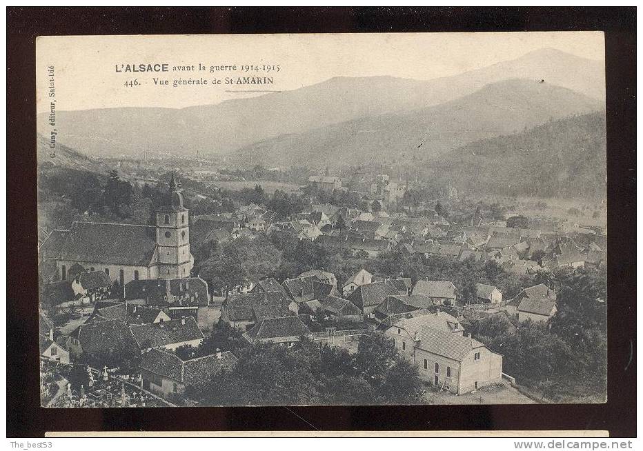 446  -  Saint Amarin  -  Vue Générale - Saint Amarin