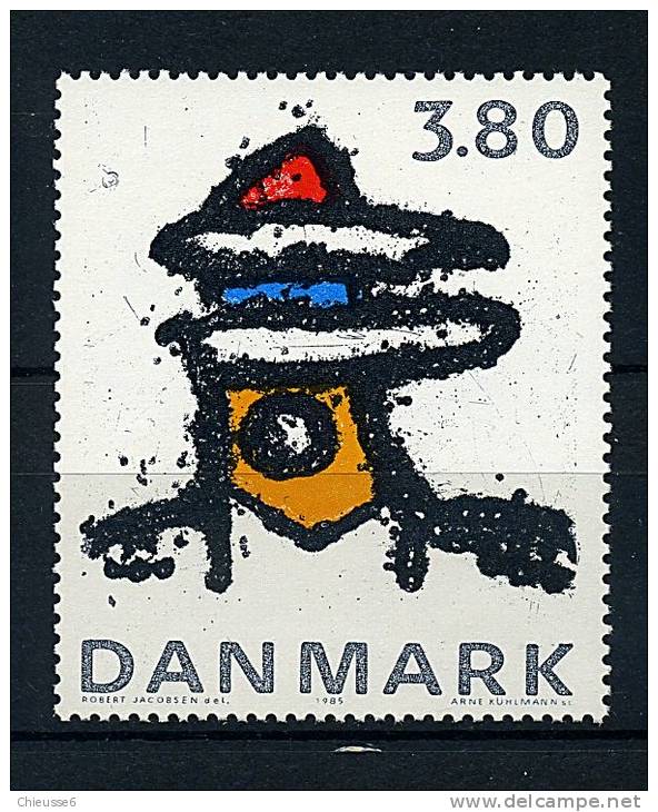Danemark ** N° 855 - Art Moderne. Œuvre De Robert Jacobsen - Ungebraucht