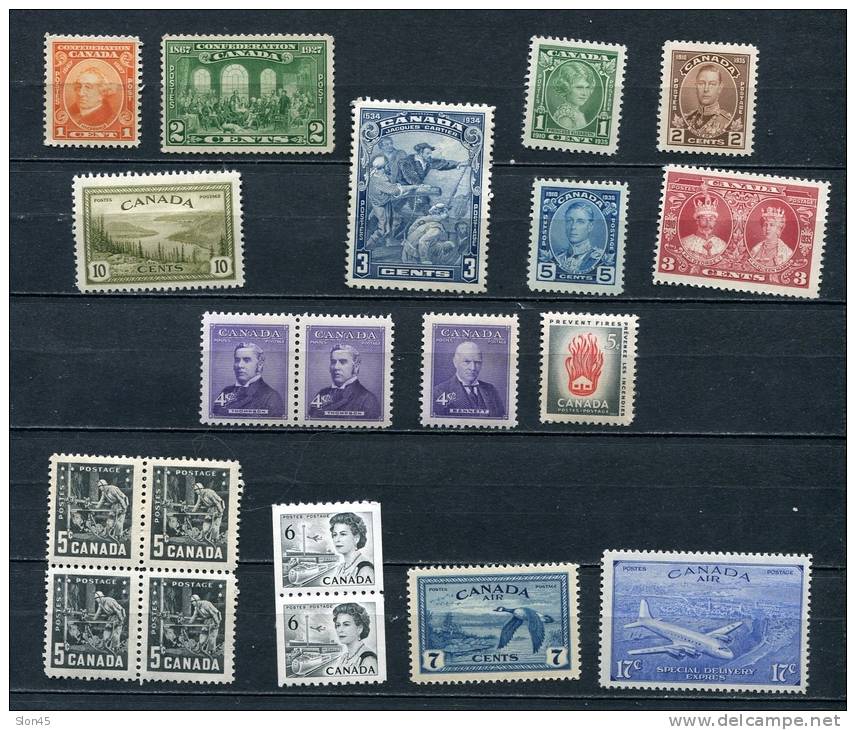 Canada 1927 And Up MNH CV $40 - Colecciones