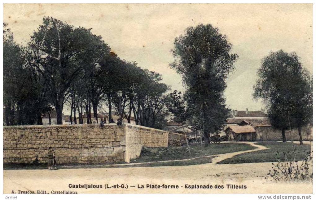 Casteljaloux (L Et G) - La Plate-forme - Esplanade Des Tilleuls - Casteljaloux
