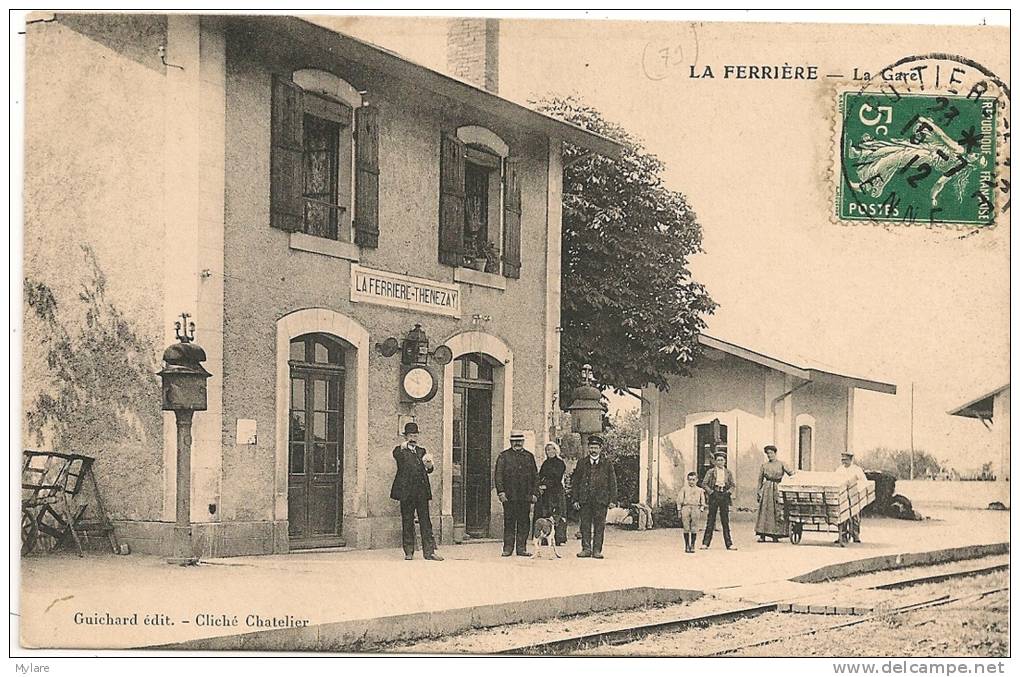 Cpa La Ferrière La Gare - Andere & Zonder Classificatie