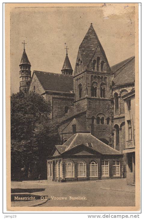 Nederland/Holland, Maastricht, O.L. Vrouwe Basiliek, 1945 - Maastricht