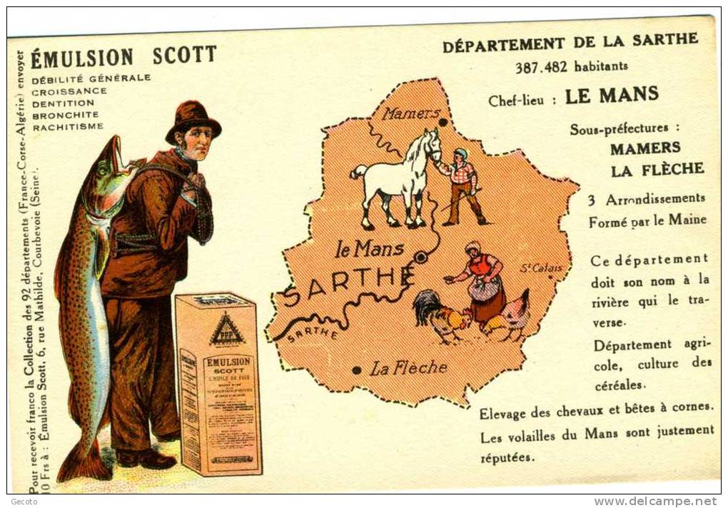 émulsion Scott - Département De La COTE D'OR - Sonstige & Ohne Zuordnung